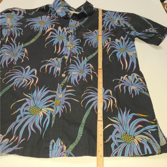 Cooke Street Honolulu Mens Large Hawaiian Shirt Button Up Floral Beach Vacation - Picture 6 of 9